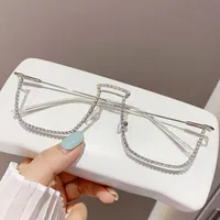 Simple Style Streetwear Solid Color Pc Square Full Frame Glasses sku image 6