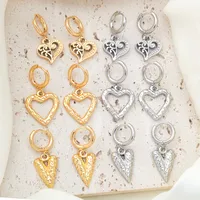1 Pair Retro Classic Style Commute Geometric Titanium Steel Earrings main image 2