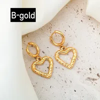 1 Pair Retro Classic Style Commute Geometric Titanium Steel Earrings sku image 3