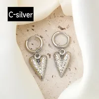1 Pair Retro Classic Style Commute Geometric Titanium Steel Earrings sku image 6