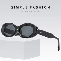 Vacation Commute Oval Resin Glass Oval Frame Full Frame Glasses main image 3