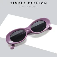 Vacation Commute Oval Resin Glass Oval Frame Full Frame Glasses main image 2
