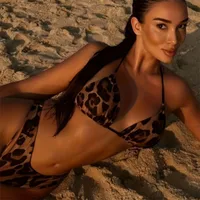 Women's Leopard 2 Pieces Set Swimwear main image 1