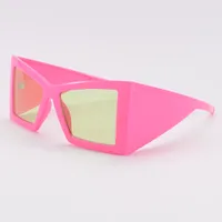 Exaggerated Sunglasses Pc Square Full Frame Glasses main image 3