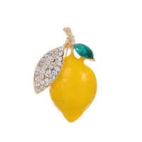 Simple Style Classic Style Lemon Zinc Alloy Plating Unisex Brooches main image 1