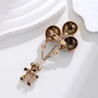 Cute Balloon Bear Zinc Alloy Plating Unisex Brooches main image 3