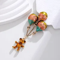Cute Balloon Bear Zinc Alloy Plating Unisex Brooches main image 4