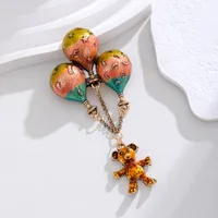 Cute Balloon Bear Zinc Alloy Plating Unisex Brooches main image 5