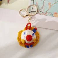 1 Piece Cute Clown Cotton Unisex Lobster Trigger Clasp Closure Keychain sku image 2