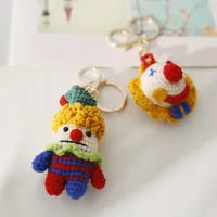 1 Piece Cute Clown Cotton Unisex Lobster Trigger Clasp Closure Keychain main image 5