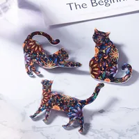 Cute Streetwear Cat Acrylic Acrylic Unisex Brooches main image 1