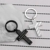 1 Piece Simple Style Cross Star 201 Stainless Steel Unisex Unisex Bag Pendant Keychain main image 4