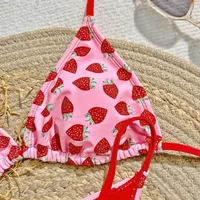 Women's Strawberry 2 Pieces Set Swimwear main image 3