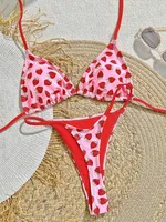 Women's Strawberry 2 Pieces Set Swimwear sku image 2