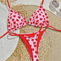 Women's Strawberry 2 Pieces Set Swimwear main image 1