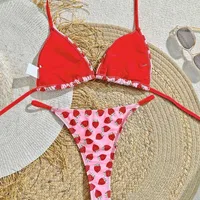 Women's Strawberry 2 Pieces Set Swimwear main image 2