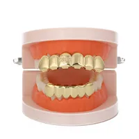 1 Set Hip-Hop Modern Style Geometric Copper Plating Unisex Grillz main image 4