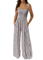 Women's Daily Casual Geometric Full Length Jumpsuits main image 1