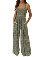 Women's Daily Casual Geometric Full Length Jumpsuits main image 2