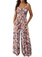 Women's Daily Casual Geometric Full Length Jumpsuits main image 3