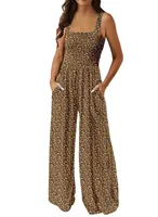 Women's Daily Casual Geometric Full Length Jumpsuits main image 5