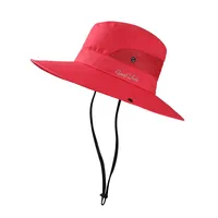 Summer Outdoor Bucket Hat Women's Sun Hat Big Brim Face Cover Sun Hat Sun Protection Cap With Hair Extensions Alpine Cap Beach Hat sku image 13