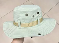Summer Fisherman Hat Double-Sided Fabric Storage And Carrying Boonie Hat Summer Outdoor Travel Fishing Big Brim Sun Hat sku image 6