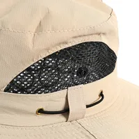 Outdoor Oversized Brim Breathable Alpine Cap Summer Sun Protection Sun Hat Fishing Casual Big Head Circumference Bucket Hat Wholesale main image 5