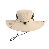 Outdoor Oversized Brim Breathable Alpine Cap Summer Sun Protection Sun Hat Fishing Casual Big Head Circumference Bucket Hat Wholesale sku image 2