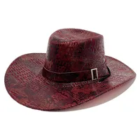 Cross-Border Retro Cowboy Hat Men's European And American Camping Leather Printed Sun Hat Women's Outdoor Mountaineering Sun Protection Hat Wholesale main image 5