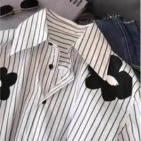 Women's Blouse Long Sleeve Blouses Casual Simple Style Classic Style Flower main image 2
