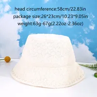 Women's Casual Solid Color Wide Eaves Bucket Hat main image 2