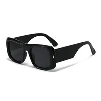 Personality Punk Street Geometric Leopard Ac Square Full Frame Glasses main image 4