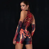 Women's Adults Sleeveless Bodysuits Funny Style Streetwear Cartoon main image 2