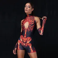 Women's Adults Sleeveless Bodysuits Funny Style Streetwear Cartoon main image 3