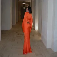 Women's Sexy V Neck Long Sleeve Solid Color Banquet Stage main image 3