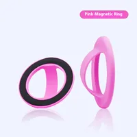 Silica Gel Solid Color Simple Style Phone Ring Grips Phone Cases sku image 3