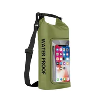 Casual Solid Color 500D PVC Swim Bags Waterproof Bag Swimming Accessories sku image 8