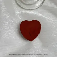 Marble Heart Shape Retro Classic Style Airbag Bracket Phone Cases sku image 7