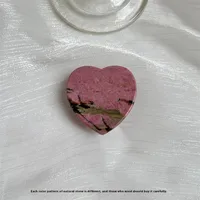 Marble Heart Shape Retro Classic Style Airbag Bracket Phone Cases sku image 8