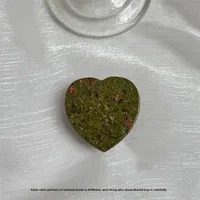 Marble Heart Shape Retro Classic Style Airbag Bracket Phone Cases sku image 9