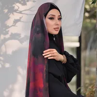 Women's Vacation Simple Style Color Block Chiffon Kerchief sku image 15