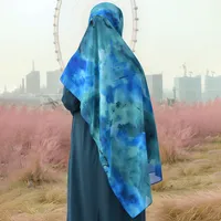 Women's Vacation Simple Style Color Block Chiffon Kerchief sku image 16