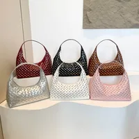 Women's Pu Leather Round Dots Streetwear Pillow Shape Zipper Tote Bag main image 1