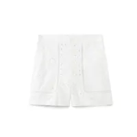 Women's Weekend Sweet Style Solid Color Shorts Casual Pants sku image 4