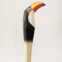 Giraffe Elephant Cute Cartoon Animal Pen Hand Carved Creative Wood Pen Wood Carving Pen DIY Gel Pen sku image 4
