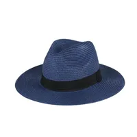 Panama Straw Hat Women's British Top Hat White Jazz Beach Hat Internet Popular Summer Seaside All-Match Sunshade Sunscreen main image 5