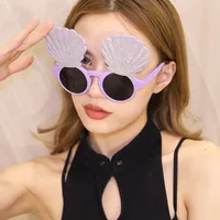 Shell Funny Glasses Gift Personalized Sea Shell Starfish Selfie Props Decoration Holiday Party Beach Party Supplies sku image 1