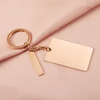 1 Piece Simple Style Solid Color 304 Stainless Steel April Fools Unisex Keychain sku image 3