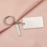 1 Piece Simple Style Solid Color 304 Stainless Steel April Fools Unisex Keychain sku image 1